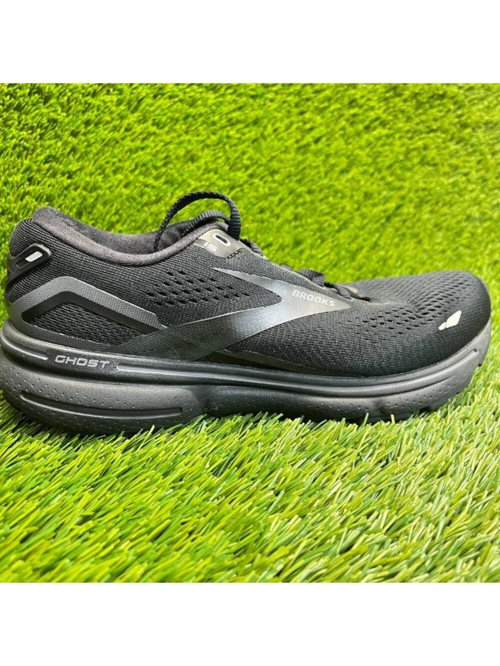 Brooks Ghost 15 Womens Size 7 Black Athletic Running Walking Shoes Sneakers